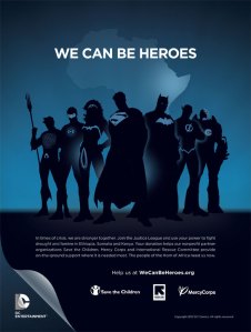 A Collaboration between DC Comics and Save the Children